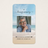 チャーム海ビーチビューフォト葬儀祈りの言葉 (正面)