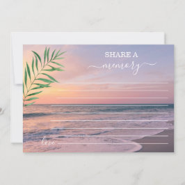 チャーム海ビーチ表示共有メモリ出席 案内状