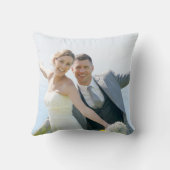 チャーム私たちは願うメリークリスマスリース写真 クッション (裏面)