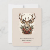 チャーム素朴ファームハウス宝物宝庫と格子鹿 シーズンカード (正面)