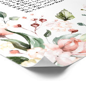 チャーム赤面クリームフラワーズ〔雄ジカの〕枝角シーティングチャート ポスター (角)