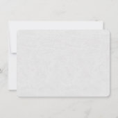 チャーム赤面フローラ金ゴールドフレーム白日付の保存 セーブザデート (裏面)