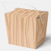 チャーム ウッド パターン セレブレーション テイクアウト フェイバーボックス (裏面)