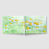 チャーム デイジー スクリプト フォント ゲストブック (全面)