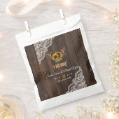 チャーム ラスティック 向日葵 鹿の角 木製レース BBQします フェイバーバッグ (クリップ留めされた状態)