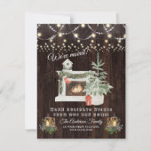 チャーム 冬の休暇 気分転換 招待状 (正面)