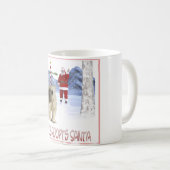 チャーリーがサンタ・カバー・アートを採用 コーヒーマグカップ (正面右)