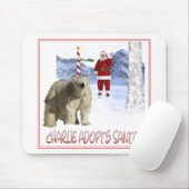 チャーリーがサンタ・カバー・アートを採用 マウスパッド (マウス)