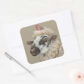 チャーリーとベアトリスのシール スクエアシール (封筒)