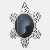 チャーリーのクリスマス精神 スノーフレークピューターオーナメント (右)