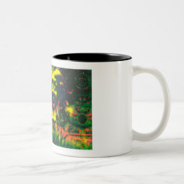 チャーリーの幸せなガーゴイル ツートーンマグカップ