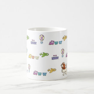 チャーリーは騎士世界のマグ旅します コーヒーマグカップ