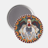 チャーリークラックワースのロスターマグネット マグネット (正面/裏面)