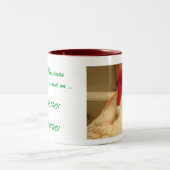 チャーリーサンタのメリークリスマス!!!! ツートーンマグカップ (中央)