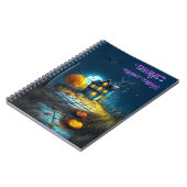 チャーリーズミッドナイトスクライブズハウス幽霊のよく出るノートブー ノートブック (左側)