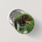 チャーリーボタン 缶バッジ (正面&裏面)