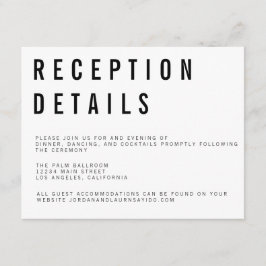 チャーリーミニマリスト封筒カード エンクロージャーカード