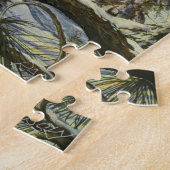 チャーリーラプスキー《鳥》アメリカゴガラ「ブラックキャップパズル」 ジグソーパズル (側面)