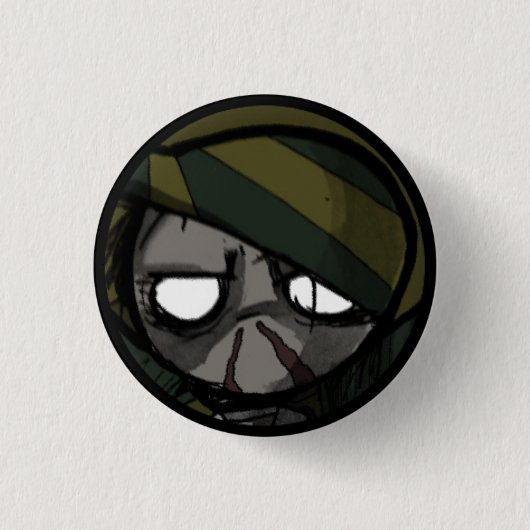 チャーリー及びアマンダのバッジ03 缶バッジ (正面)