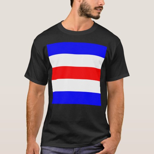 チャーリー国際海事信号旗 Tシャツ (正面)