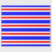 チャーリー赤白青 ラッピングペーパー (フラット)