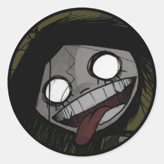 チャーリー&アマンダレーグステッカー02 ラウンドシール