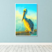 チャーリー・イン・ザ・モーニング キャンバスプリント (インサイチュ (ウッドフロア))