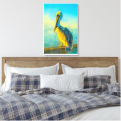 チャーリー・イン・ザ・モーニング キャンバスプリント (インサイチュ (寝室))