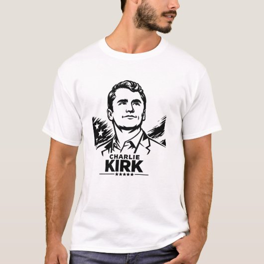 チャーリー・カーク Tシャツ (正面)