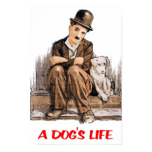 チャーリー・チャップリン 1918 クラシック映画「犬の生活」