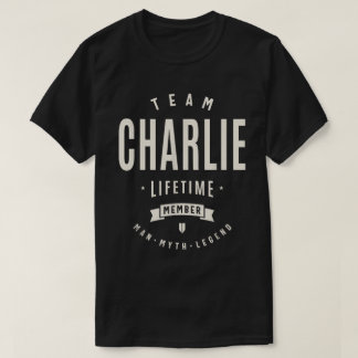 チャーリー・チーム終身会員ギフトTシャツ Tシャツ