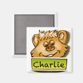 チャーリー・ドッグ マグネット (正面/裏面)