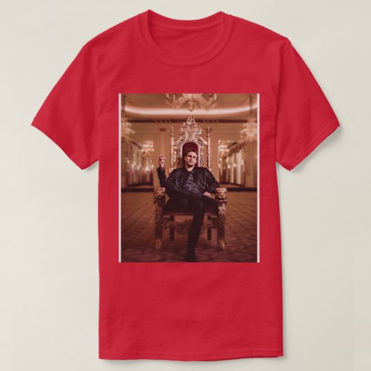 チャーリー・ハンナム俳優 Tシャツ (デザイン正面)