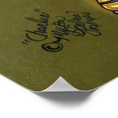 チャーリー・ヒップスター・スティームパンク・エンジェル・ポスター ポスター (角)