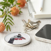 チャーリー・ラウンド・プレミアム キーホルダー (側面)