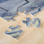 チャーリー・ラプスキーパズル「コールド春の夕日」 ジグソーパズル (側面)