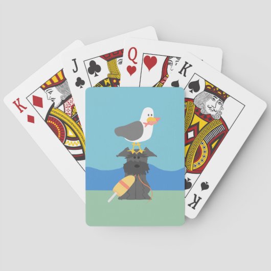チャーリー·遊ガルのカード トランプ (裏面)