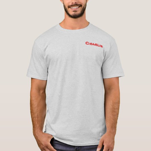 チャーリー Tシャツ (正面)