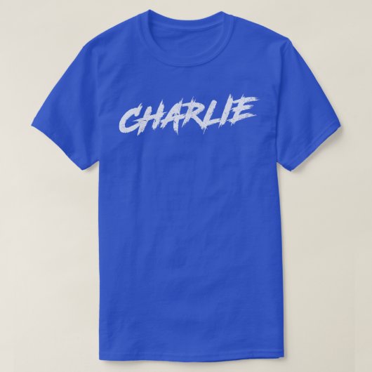 チャーリー Tシャツ (デザイン正面)