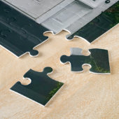 チャールストンでの美的ドア撮影 ジグソーパズル (側面)