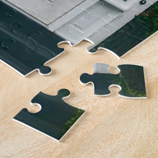 チャールストンでの美的ドア撮影 ジグソーパズル (側面)