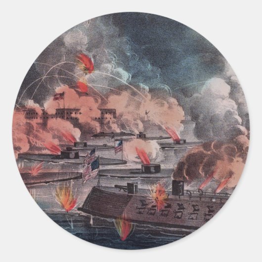 チャールストンで戦う。 ラウンドシール (正面)