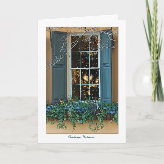チャールストンのクリスマスカード シーズンカード (正面)