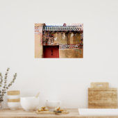 チャールストンのレンガとモルタルの基礎ビュー ポスター (キッチン)