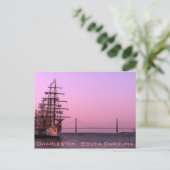 チャールストンの古いものと新しいもの ポストカード (スタンド正面)