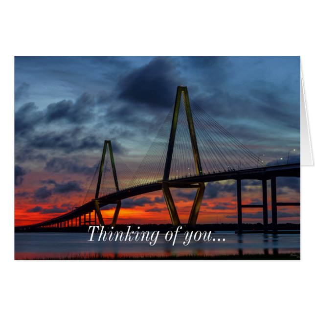 チャールストンの夕焼け (正面横)