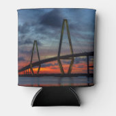 チャールストンの夕焼け 缶クーラー (正面)