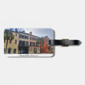 チャールストンの荷物のラベルの一見 ラゲッジタグ (裏面横)