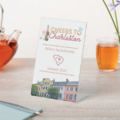 「チャールストンへの応援」バッハ・パーティー・サイン 台座サイン (インサイチュ)