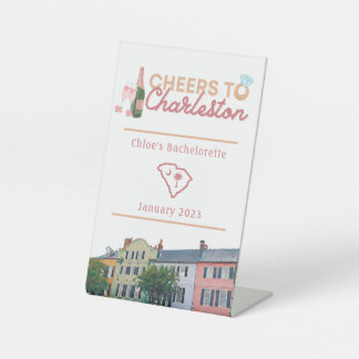 「チャールストンへの応援」バッハ・パーティー・サイン 台座サイン